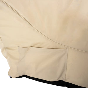 ΠΟΥΦ TANEA HM5807.01 ΜΠΕΖ ΜΕ UV PROTECTION 80x210x45-60 εκ. - Pakobazaar
