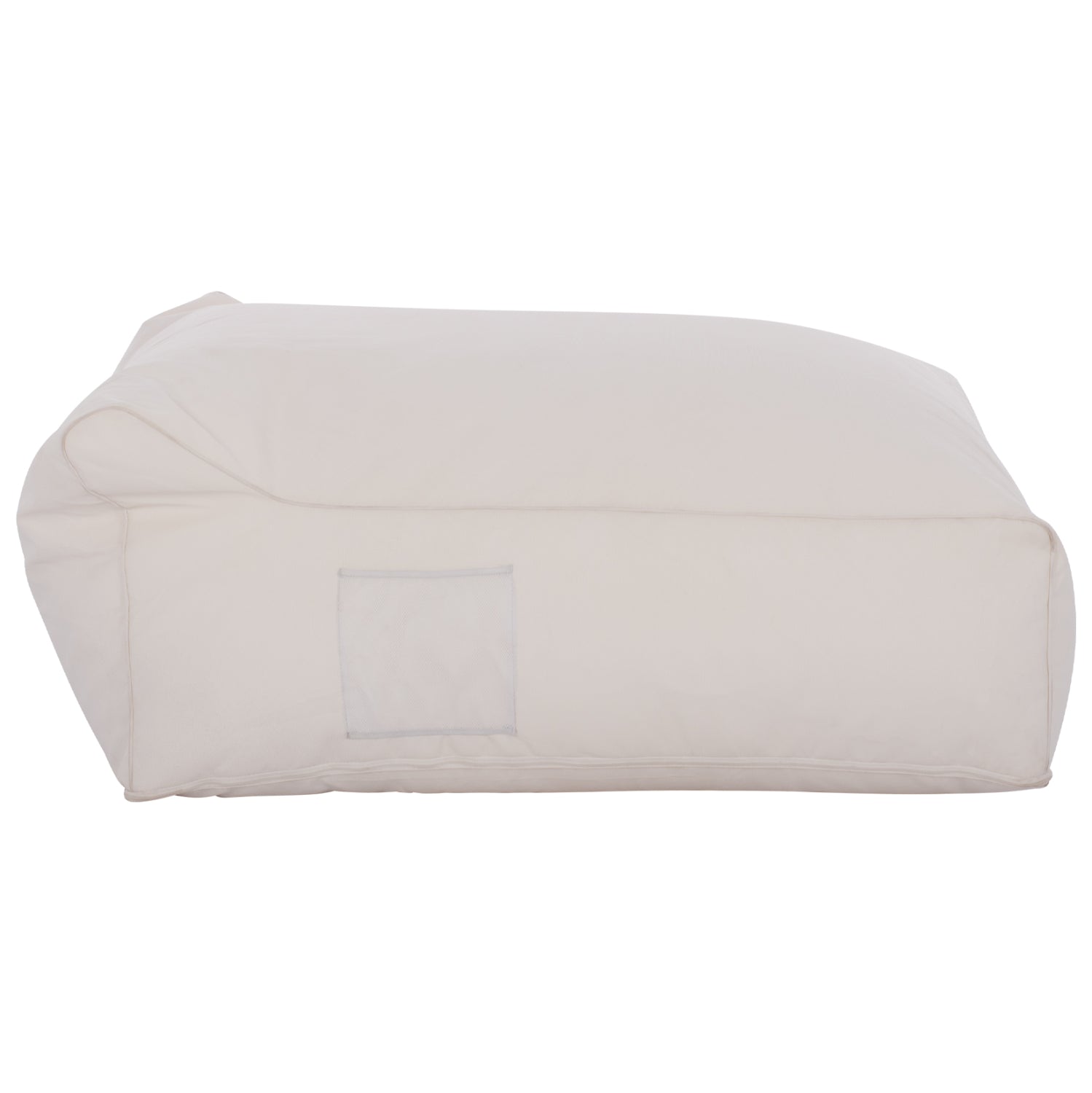 ΠΟΥΦ YAMIN 2ΑΤΟΜΩΝ ΜΕ TEXTILENE 600gr/m2 2X1 ΛΕΥΚΟ HM5773.11 140x140x40-60Υεκ. - Pakobazaar
