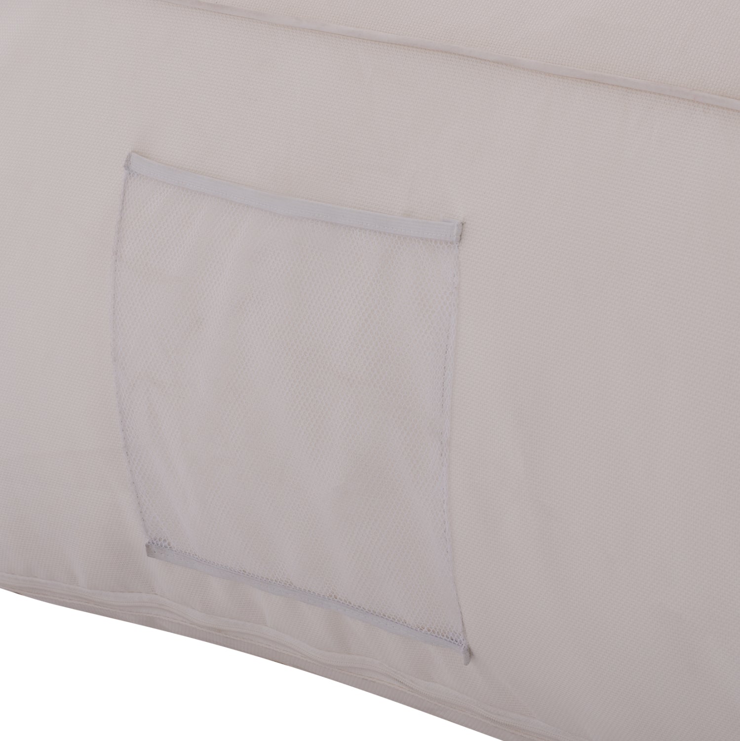 ΠΟΥΦ YAMIN 2ΑΤΟΜΩΝ ΜΕ TEXTILENE 600gr/m2 2X1 ΛΕΥΚΟ HM5773.11 140x140x40-60Υεκ. - Pakobazaar