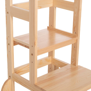 ΠΥΡΓΟΣ ΕΚΜΑΘΗΣΗΣ τ.MONTESSORI PEPE HM9291.01 ΞΥΛΟ ΠΕΥΚΟΥ ΦΥΣΙΚΟ 55x53x90Υεκ - Pakobazaar