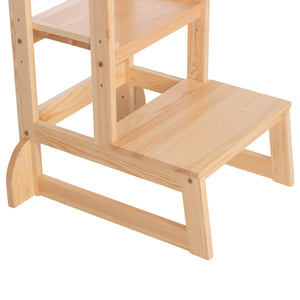 ΠΥΡΓΟΣ ΕΚΜΑΘΗΣΗΣ τ.MONTESSORI PEPE HM9291.01 ΞΥΛΟ ΠΕΥΚΟΥ ΦΥΣΙΚΟ 55x53x90Υεκ - Pakobazaar