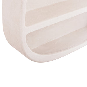 ΡΑΦΙ ΤΟΙΧΟΥ ΣΕΙΡΑ SANTORINI HM18058 MDF ΣΕ ΥΠΟΛΕΥΚΟ ΧΡΩΜΑ 95x18x100Υεκ. - Pakobazaar
