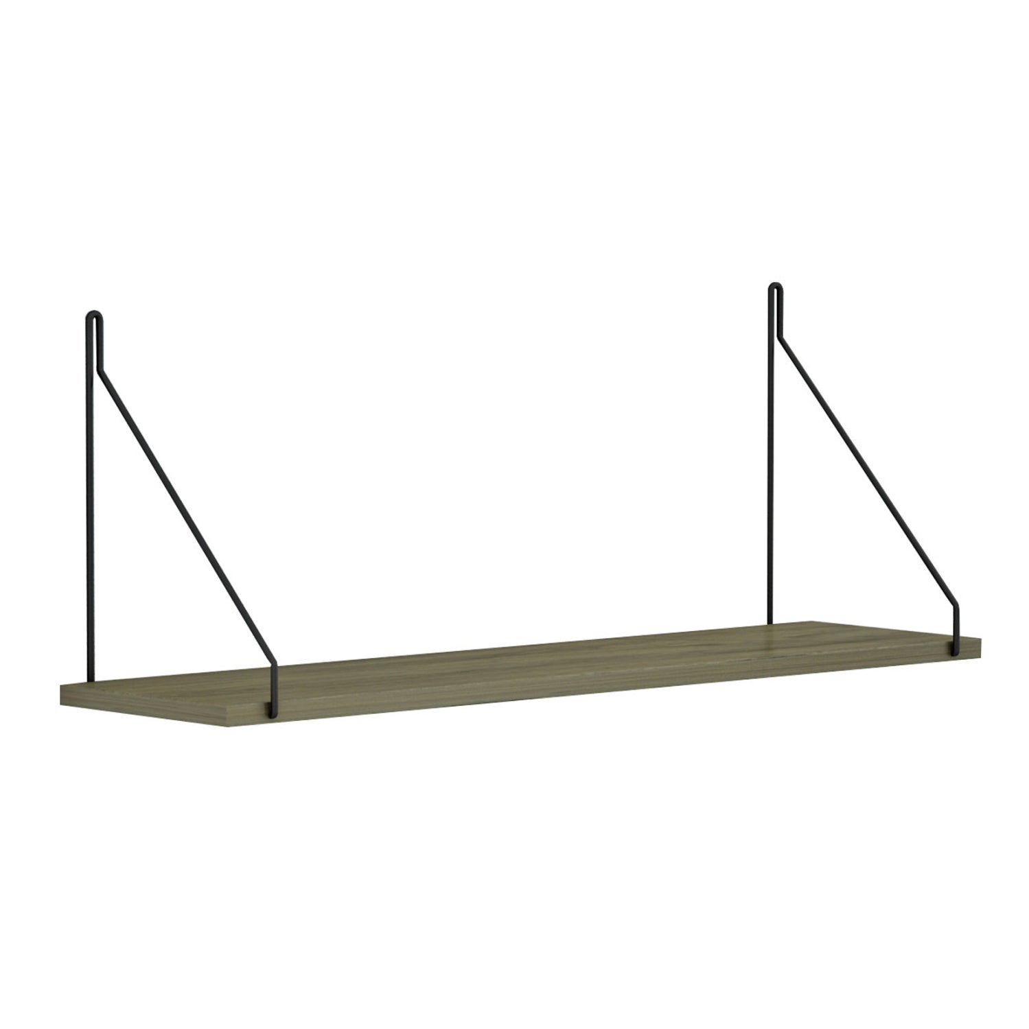 ΡΑΦΙ ΤΟΙΧΟΥ AGILAN ΜΕΛΑΜΙΝΗΣ HM9183.12 OLIVE GREY 72x20x27Y εκ. - Pakobazaar