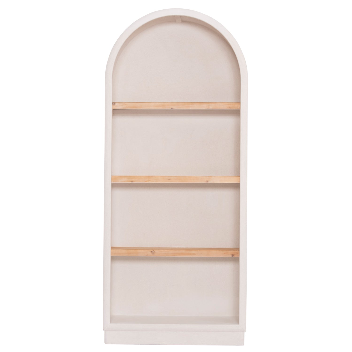 ΡΑΦΙΕΡΑ ΣΕΙΡΑ SANTORINI HM18044 MDF ΥΠΟΛΕΥΚΟ-ΡΑΦΙΑ ΞΥΛΟ ΕΛΑΤΟΥ ΦΥΣΙΚΟ 80x38x188,5Υεκ. - Pakobazaar