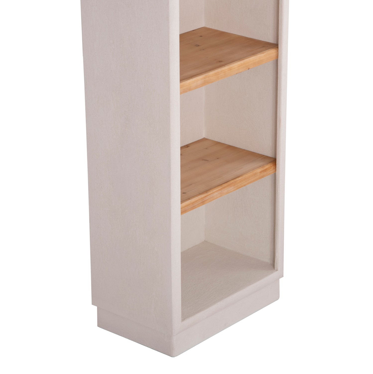 ΡΑΦΙΕΡΑ ΣΕΙΡΑ SANTORINI HM18045 MDF ΥΠΟΛΕΥΚΟ-ΡΑΦΙΑ ΞΥΛΟ ΕΛΑΤΟΥ ΦΥΣΙΚΟ 60x38,5x179Υεκ. - Pakobazaar