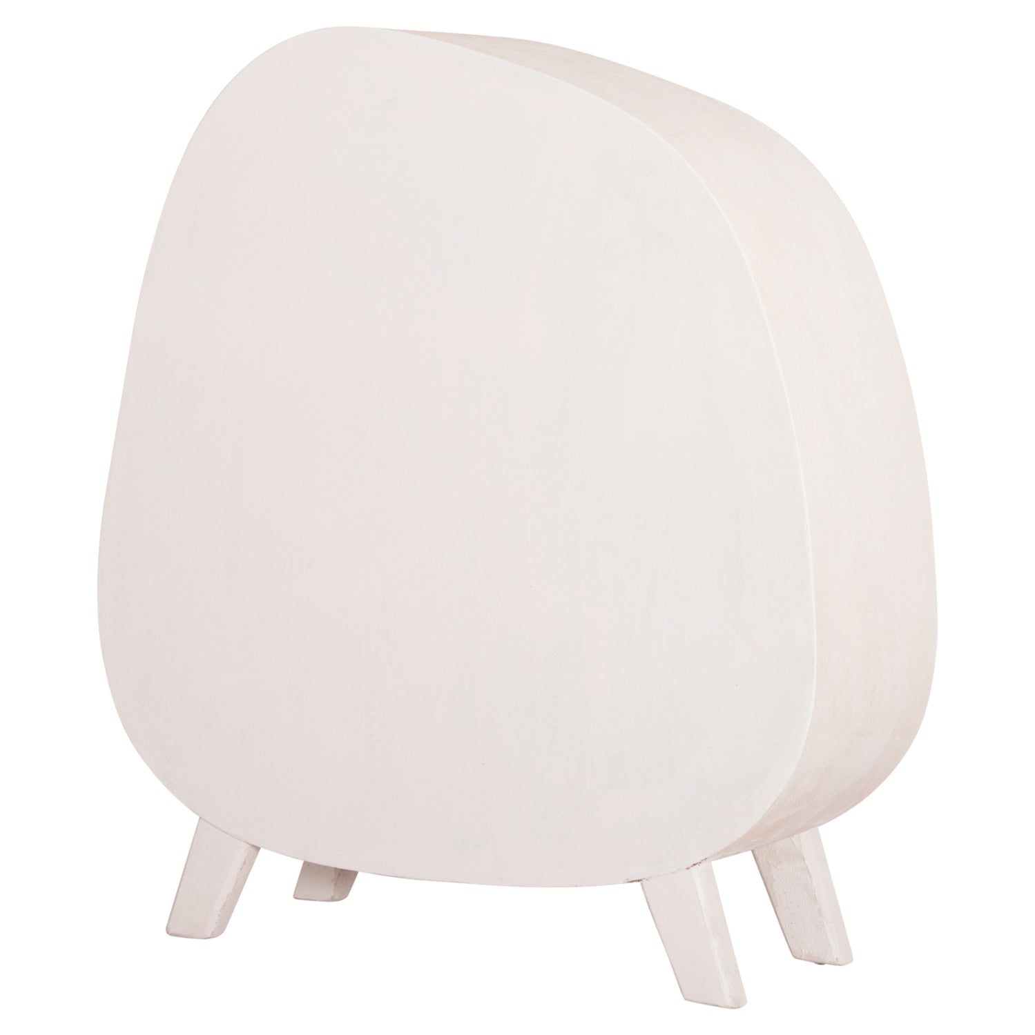 ΡΑΦΙΕΡΑ ΣΕΙΡΑ SANTORINI HM18060.01 MDF ΣΕ ΥΠΟΛΕΥΚΟ ΧΡΩΜΑ 120x38x133Υεκ. - Pakobazaar