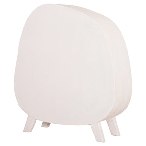 ΡΑΦΙΕΡΑ ΣΕΙΡΑ SANTORINI HM18060.01 MDF ΣΕ ΥΠΟΛΕΥΚΟ ΧΡΩΜΑ 120x38x133Υεκ. - Pakobazaar