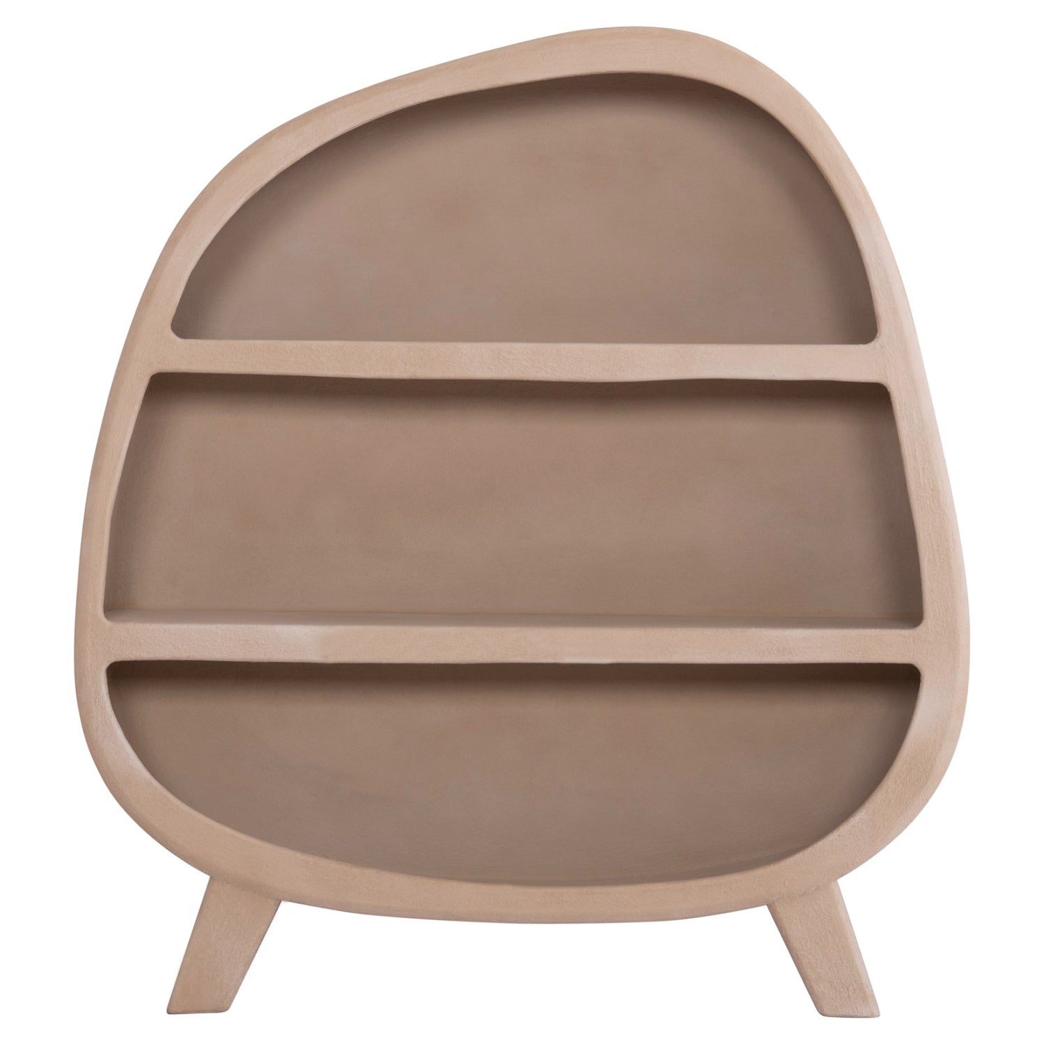 ΡΑΦΙΕΡΑ ΣΕΙΡΑ SANTORINI HM18060.02 MDF ΣΕ ΚΑΦΕ ΧΡΩΜΑ 120x38x133Υεκ. - Pakobazaar