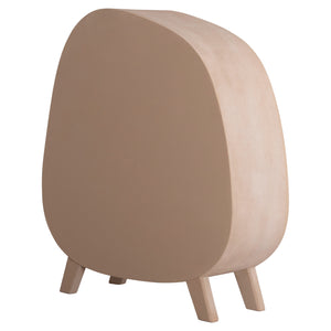 ΡΑΦΙΕΡΑ ΣΕΙΡΑ SANTORINI HM18060.02 MDF ΣΕ ΚΑΦΕ ΧΡΩΜΑ 120x38x133Υεκ. - Pakobazaar