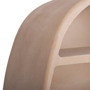 ΡΑΦΙΕΡΑ ΣΕΙΡΑ SANTORINI HM18060.02 MDF ΣΕ ΚΑΦΕ ΧΡΩΜΑ 120x38x133Υεκ. - Pakobazaar