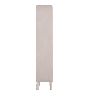 ΡΑΦΙΕΡΑ ΣΕΙΡΑ SANTORINI HM18067 MDF ΣΕ ΥΠΟΛΕΥΚΟ ΧΡΩΜΑ 80x38x196Υεκ. - Pakobazaar