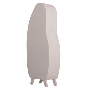 ΡΑΦΙΕΡΑ ΣΕΙΡΑ SANTORINI HM18067 MDF ΣΕ ΥΠΟΛΕΥΚΟ ΧΡΩΜΑ 80x38x196Υεκ. - Pakobazaar