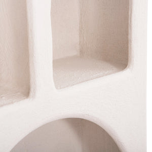 ΡΑΦΙΕΡΑ ΤΟΙΧΟΥ ΣΕΙΡΑ SANTORINI HM18069 MDF ΣΕ ΥΠΟΛΕΥΚΟ ΧΡΩΜΑ 47,5x18x120Υεκ. - Pakobazaar