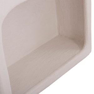 ΡΑΦΙΕΡΑ ΤΟΙΧΟΥ ΣΕΙΡΑ SANTORINI HM18069 MDF ΣΕ ΥΠΟΛΕΥΚΟ ΧΡΩΜΑ 47,5x18x120Υεκ. - Pakobazaar