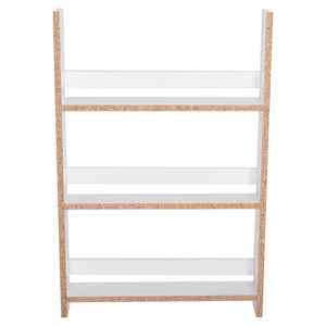 ΡΑΦΙΕΡΑ ΤΟΙΧΟΥ SANI HM18223.01 ΜΕΛΑΜΙΝΗ ΣΕ ΛΕΥΚΟ 60x10x90Υεκ. (3 ΡΑΦΙΑ) - Pakobazaar