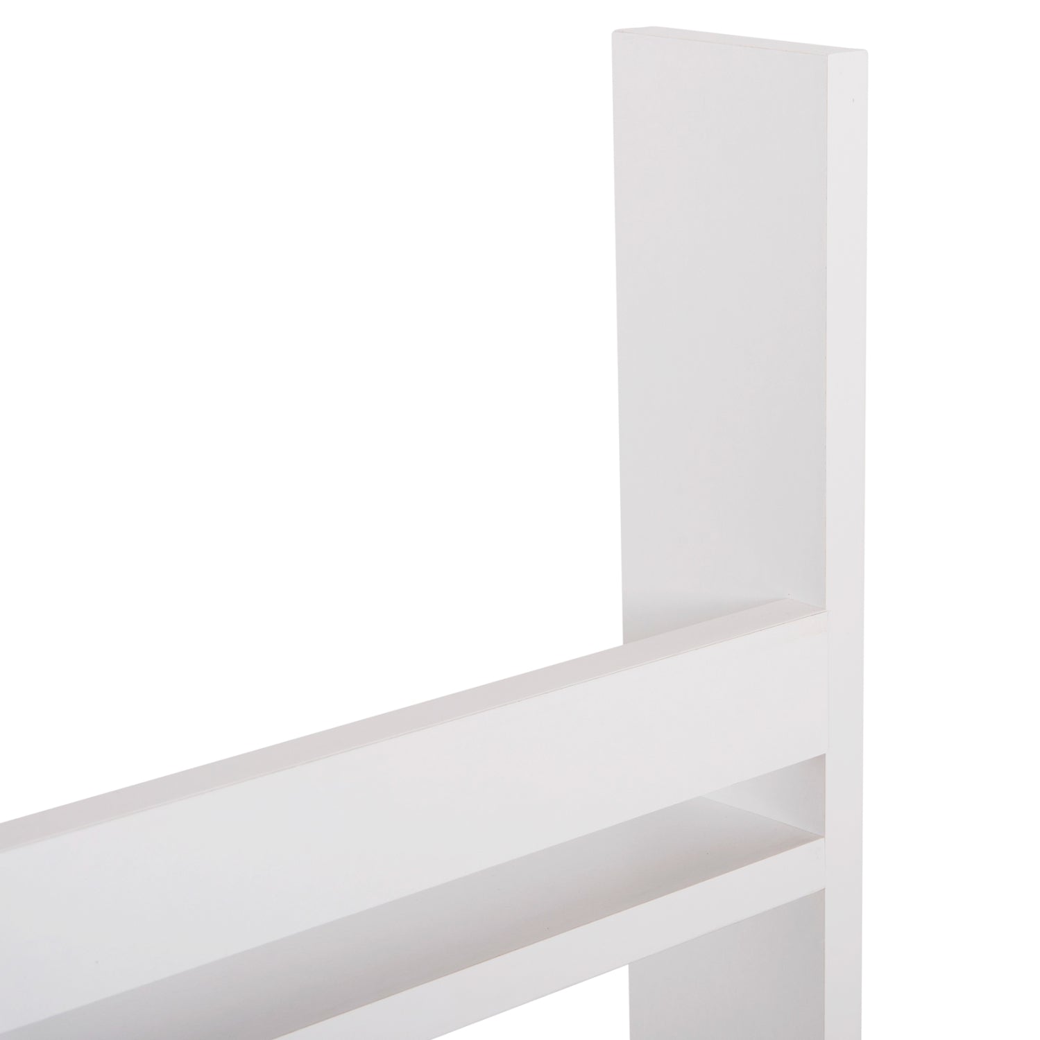 ΡΑΦΙΕΡΑ ΤΟΙΧΟΥ SANI HM18224.01 ΜΕΛΑΜΙΝΗ ΣΕ ΛΕΥΚΟ 60x10x120Υεκ. (4 ΡΑΦΙΑ) - Pakobazaar