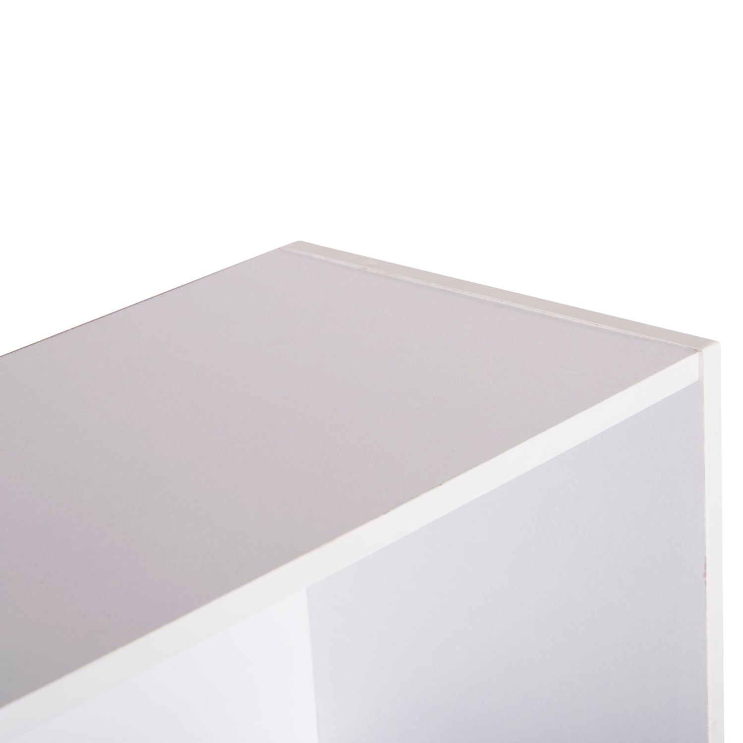 ΡΑΦΙΕΡΑ ΤΟΙΧΟΥ CUBICON HM9941.01 ΛΕΥΚΗ ΜΕΛΑΜΙΝΗ 38,5x23,5x80Υεκ. - Pakobazaar