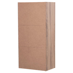 ΡΑΦΙΕΡΑ ΤΟΙΧΟΥ CUBICON HM9941.02 SONAMA OAK ΜΕΛΑΜΙΝΗ 38,5x23,5x80Υεκ. - Pakobazaar
