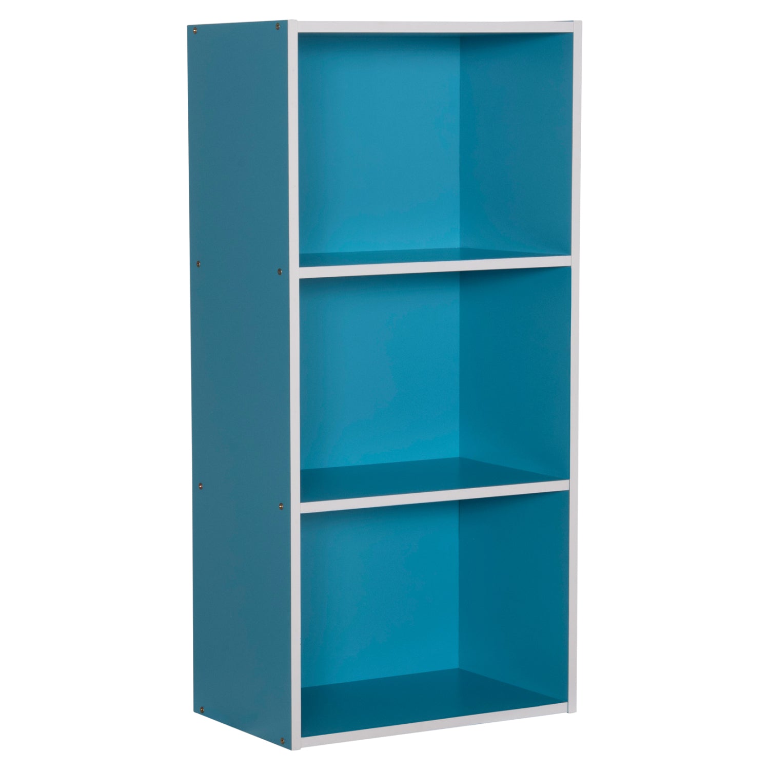 ΡΑΦΙΕΡΑ ΤΟΙΧΟΥ CUBICON HM9941.05 ΜΠΛΕ-ΛΕΥΚΗ ΜΕΛΑΜΙΝΗ 38,5x23,5x80Υεκ. - Pakobazaar