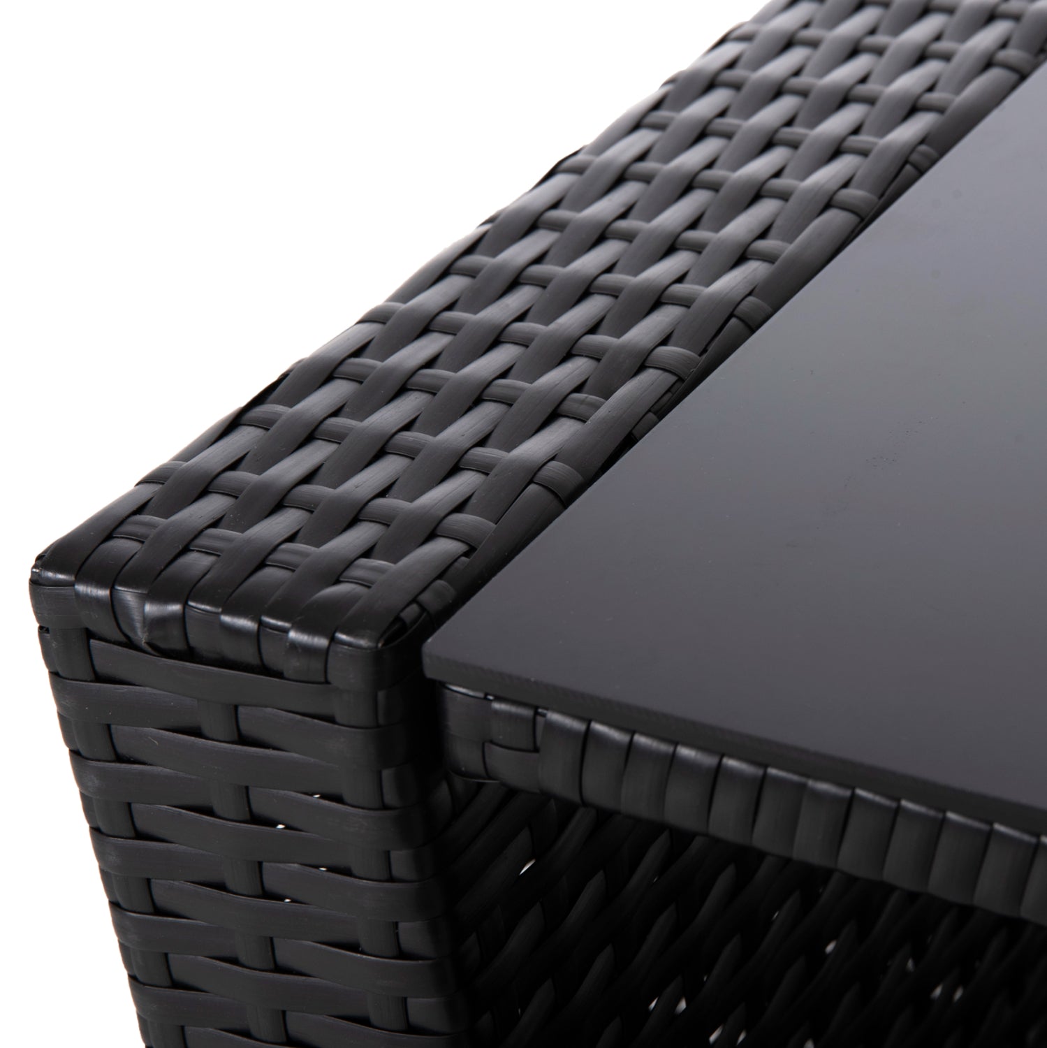 ΣΑΛΟΝΙ ΕΞ.ΧΩΡΟΥ 4ΤΜΧ THORE HM5978 ΣΥΝΘ. RATTAN ΜΑΥΡΟ-ΜΠΕΖ ΜΑΞΙΛΑΡΙΑ - Pakobazaar