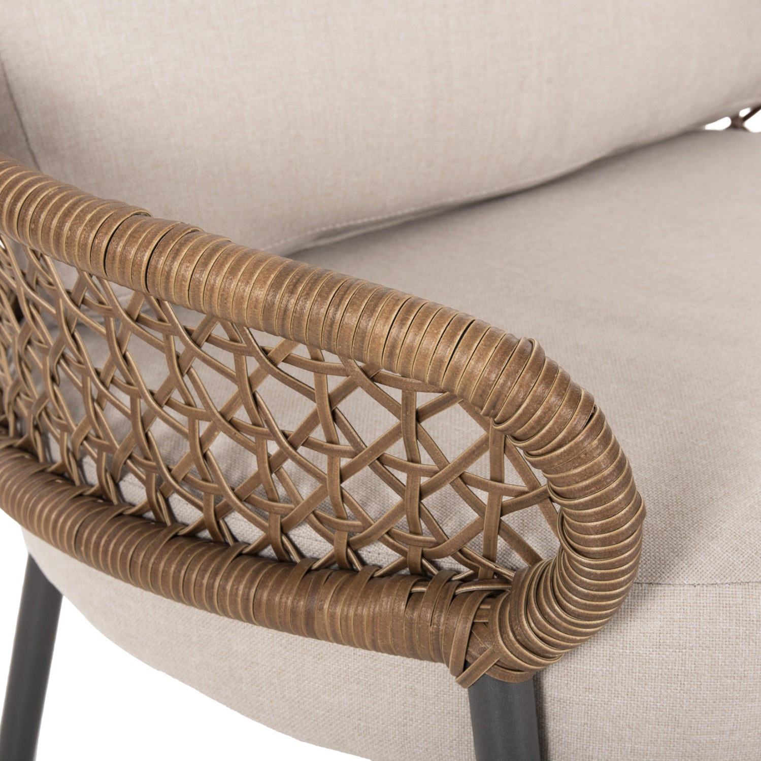 ΣΑΛΟΝΙ ΕΞ.ΧΩΡΟΥ 5ΤΜΧ BREY HM6079 ΑΝΘΡΑΚΙ ΑΛΟΥΜΙΝΙΟ-ΧΑΚΙ ΣΥΝΘ.RATTAN-ΜΠΕΖ ΜΑΞΙΛΑΡΙΑ - Pakobazaar