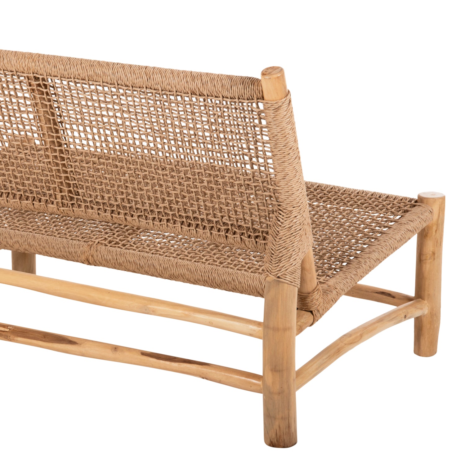 ΣΑΛΟΝΙ ΕΞΩΤ. ΧΩΡΟΥ 4ΤΜΧ LONDER HM11957 ΜΑΣΙΦ TEAK-ΣΥΝΘ.RATTAN-ΦΥΣΙΚΟ - Pakobazaar