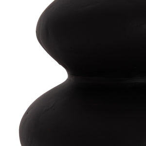 ΣΕΤ 2 ΕΠΙΤΡΑΠΕΖΙΑ ΔΙΑΚΟΣΜΗΤΙΚΑ ΒΑΖΑ CHELIN ΗΜ21144 ΤΕΡΑΚΟΤΑ ΣΕ ΜΑΥΡΟ & ΜΩΒ - Pakobazaar