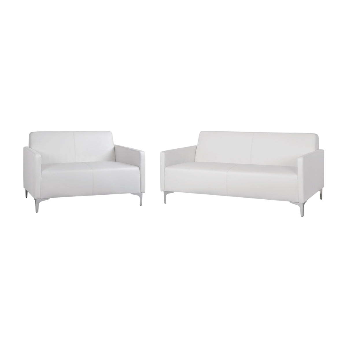 ΣΕΤ 2 ΤΜΧ ΚΑΝΑΠΕΣ 3ΘΕΣΙΟΣ ΚΑΙ 2ΘΕΣΙΟΣ NELLIE HM11274.02 ΛΕΥΚΟ ΧΡΩΜΑ - Pakobazaar