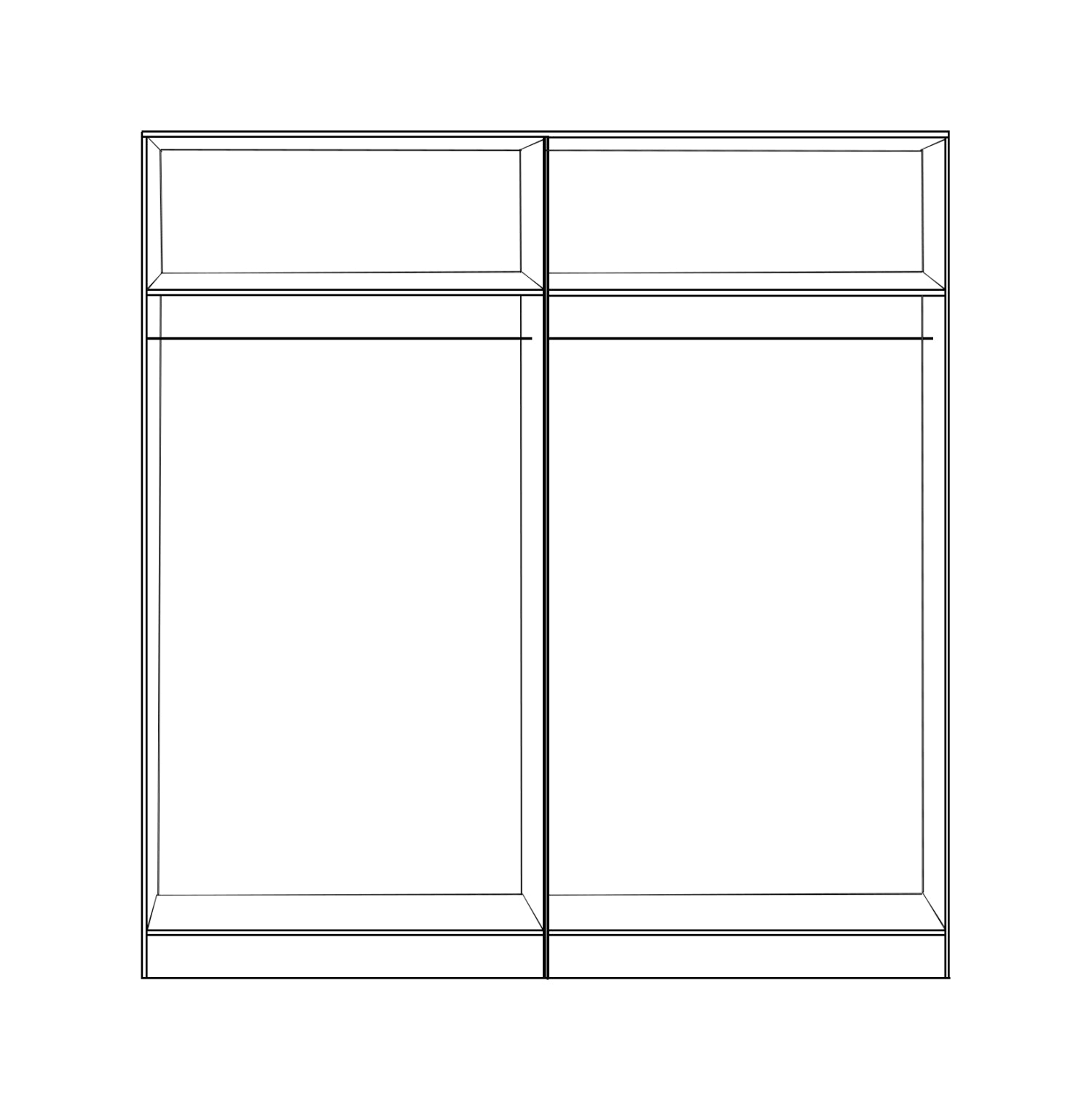 ΣΕΤ 2 ΤΜΧ ΝΤΟΥΛΑΠΑ 4ΦΥΛΛΗ SONAMA 160X42X181 HM11350.02 - Pakobazaar