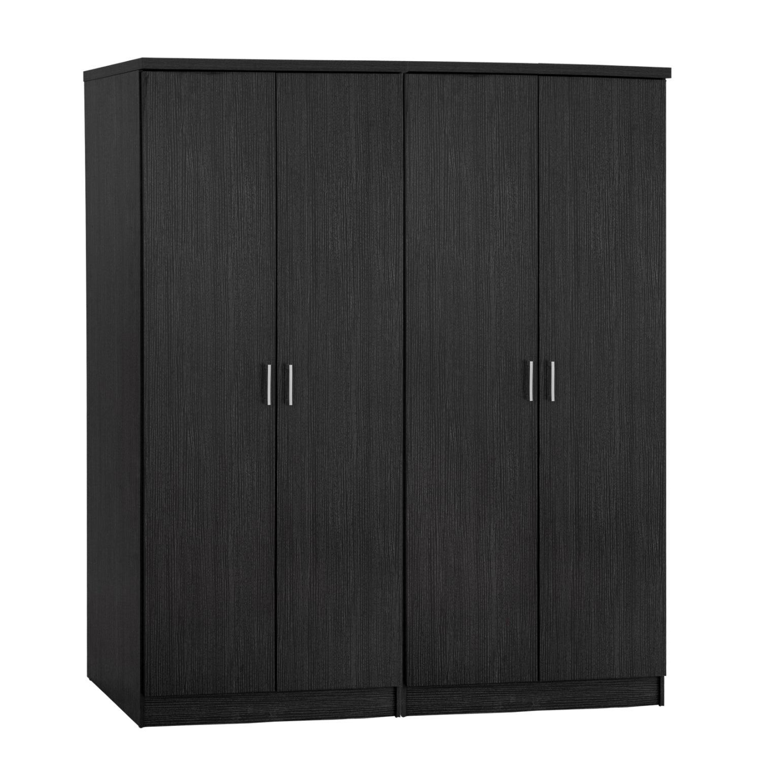 ΣΕΤ 2 ΤΜΧ ΝΤΟΥΛΑΠΑ 4ΦΥΛΛΗ ZEBRANO 160X42X181 HM11350.01 - Pakobazaar