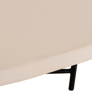 ΣΕΤ 2 ΤΡΑΠΕΖΑΚΙΑ ΣΑΛΟΝΙΟΥ IFFANS HM10733.02 FIBER CEMENT ΜΠΕΖ-ΠΟΔΙΑ ΜΕΤΑΛΛΙΚΑ - Pakobazaar