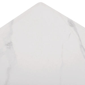 ΣΕΤ 2 ΤΡΑΠΕΖΙΑ ΣΑΛΟΝΙΟΥ QUBER(X) HM18311.02 SINTERED STONE ΤΕΤΡΑΓΩΝΟ--ΒΑΣΕΙΣ ΜΑΥΡΕΣ - Pakobazaar
