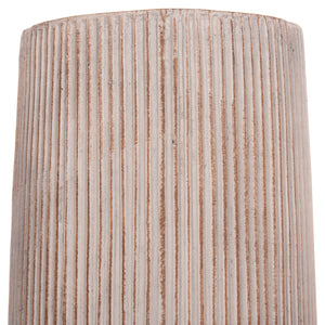 ΣΕΤ 2ΤΜΧ ΓΛΑΣΤΡΕΣ ΚΥΛΙΝΔΡΟΙ ΣΕΙΡΑ GARDENER HM4727 FIBERCLAY-ΧΡΩΜΑ CEMENT Φ35x64Υεκ