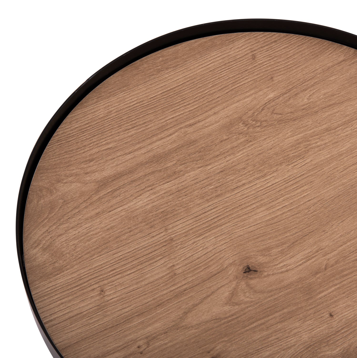 ΣΕΤ 2ΤΜΧ ΤΡΑΠΕΖΙΑ ΣΑΛΟΝΙΟΥ DUNCAN HM21081 MDF ΚΑΙ ΚΕΡΑΜΙΚΟ TOP Φ80εκ & Φ45εκ - Pakobazaar