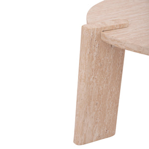 ΣΕΤ 2ΤΜΧ ΤΡΑΠΕΖΙΑ ΣΑΛΟΝΙΟΥ EQUIL HM9943.01 MDF ΜΕ ΜΕΛΑΜΙΝΗ-ΦΥΣΙΚΟ 66x66εκ + 87x87εκ - Pakobazaar
