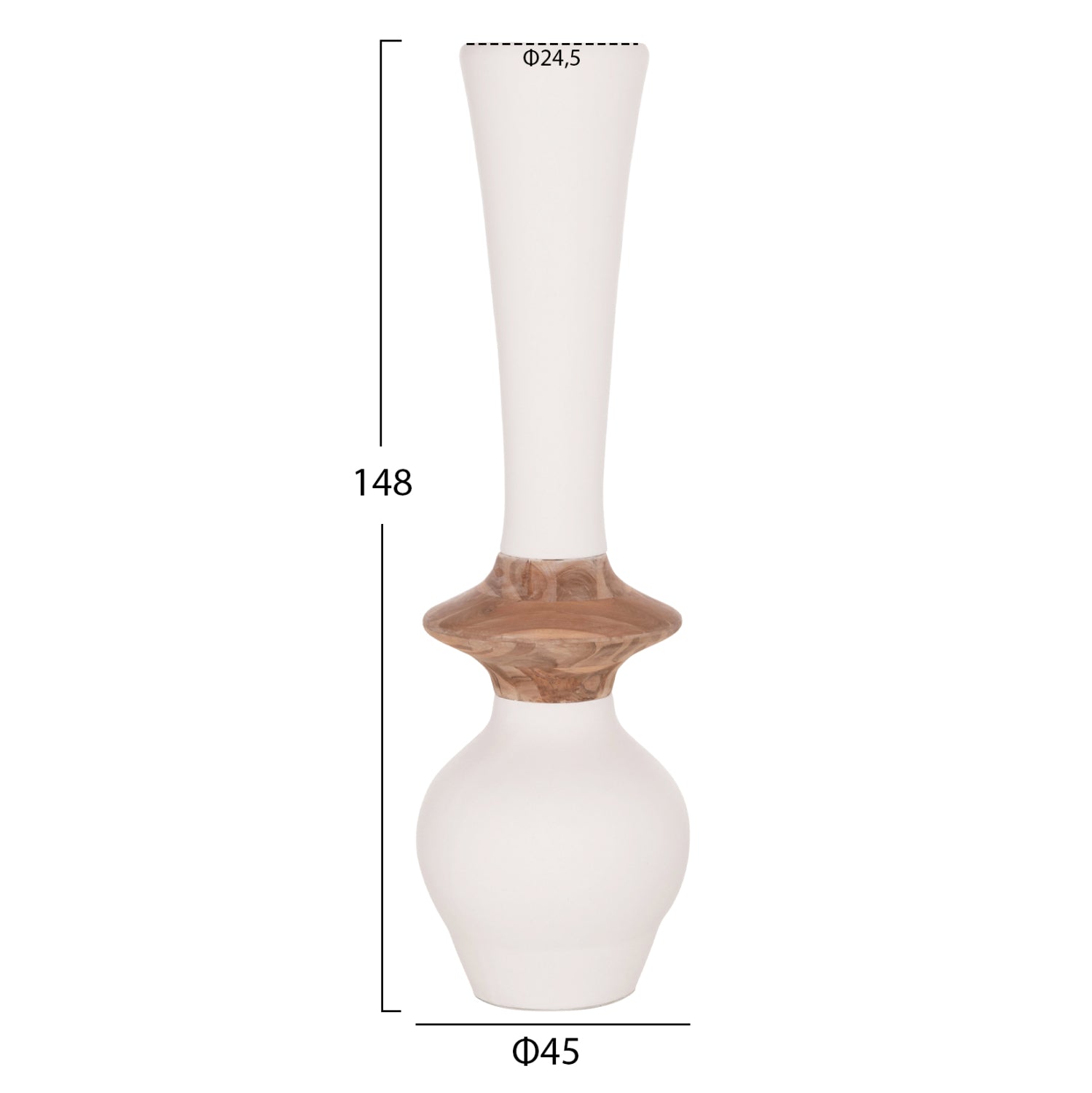 ΣΕΤ 3ΤΜΧ ΔΙΑΚΟΣΜΗΤΙΚΑ ΒΑΖΑ ΔΑΠΕΔΟΥ NEBULA HM21139.01 FIBER CEMENT-ΞΥΛΟ ΤΕΑΚ - Pakobazaar