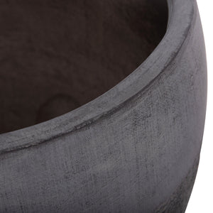 ΣΕΤ 3ΤΜΧ ΓΛΑΣΤΡΕΣ ΣΕΙΡΑ GARDENER HM4725 FIBERCLAY-ΣΕ ΣΚΟΥΡΟ CEMENT ΧΡΩΜΑ Φ55x54Υεκ