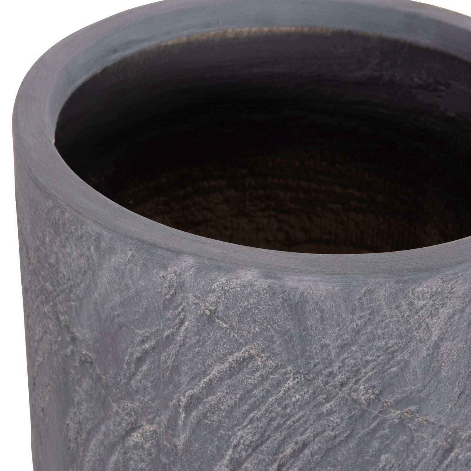 ΣΕΤ 3ΤΜΧ ΓΛΑΣΤΡΕΣ ΚΥΛΙΝΔΡΟΙ ΣΕΙΡΑ GARDENER HM4720 FIBERCLAY-ΧΡΩΜΑ CEMENT Φ44x79Υεκ