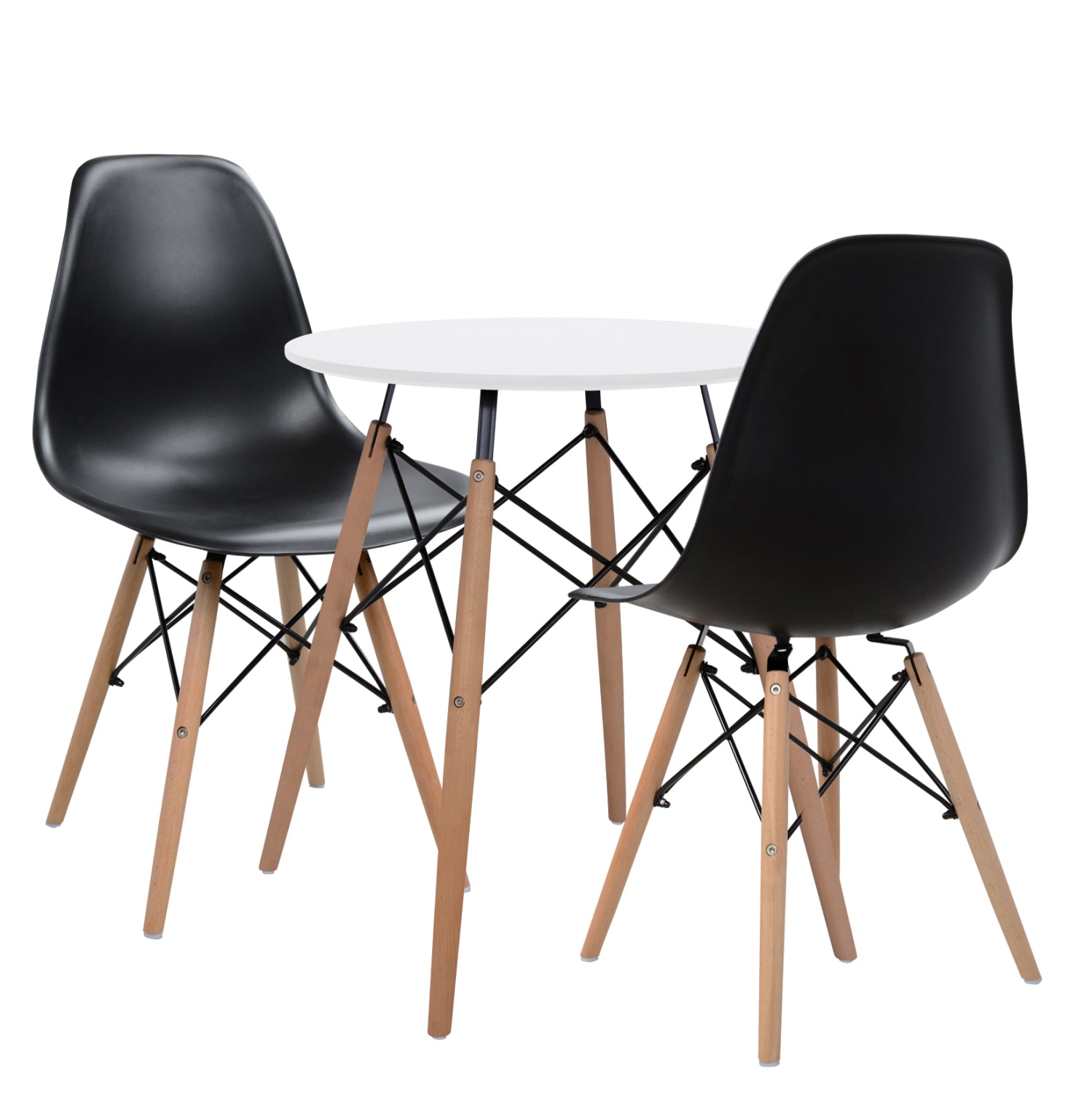 ΣΕΤ 3ΤΜΧ ΤΡΑΠΕΖΙ Φ60 & ΚΑΡΕΚΛΕΣ TWIST HM10307 - Pakobazaar