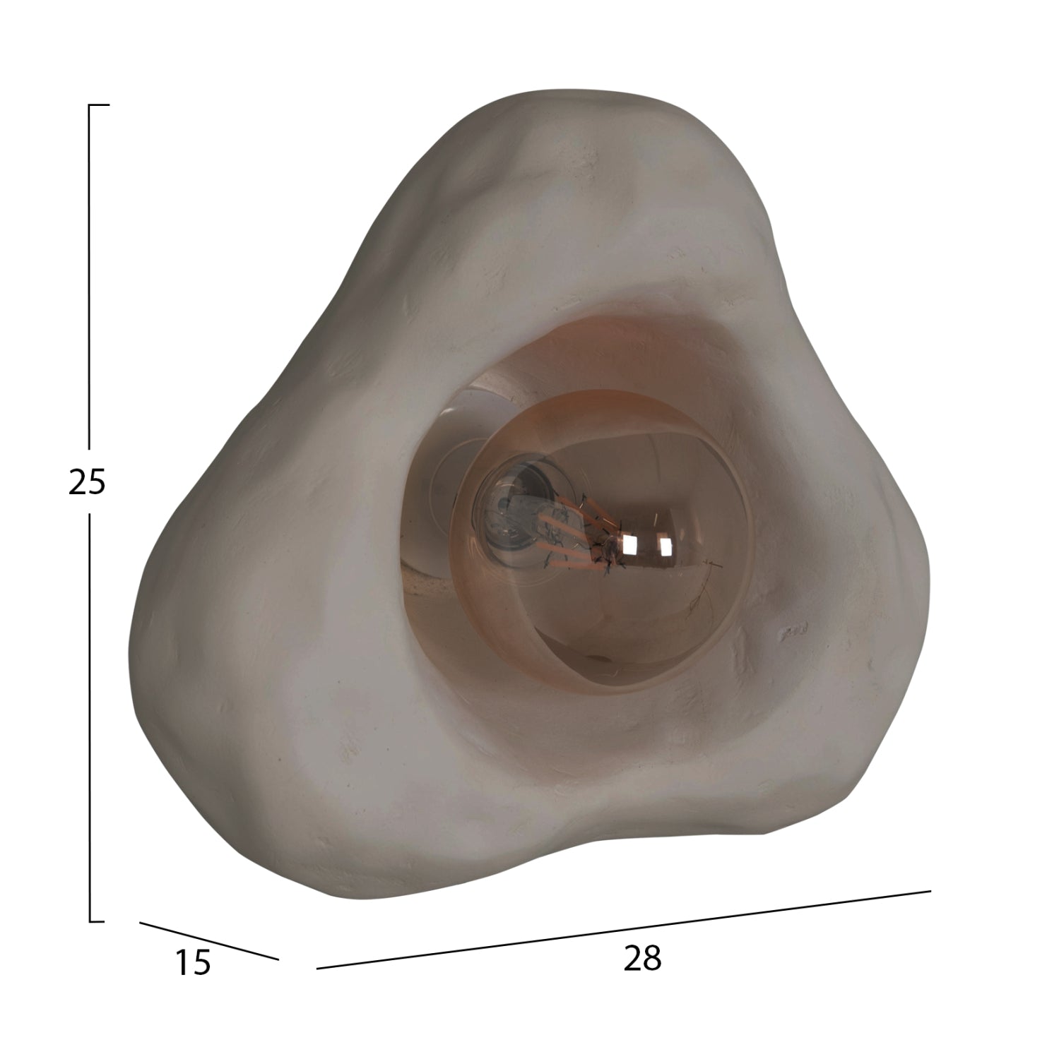 ΣΕΤ 3TMX ΕΠΙΤΟΙΧΙA ΦΩΤΙΣΤΙΚA LUXON HM10725.02 FIBER CEMENT ΣΕ ΓΚΡΙ [S-M-L] - Pakobazaar