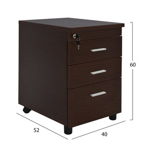 ΣΕΤ ΓΡΑΦΕΙΟΥ 3ΤΜΧ ΣΕ ΧΡΩΜΑ WENGE HM10204.02L - Pakobazaar