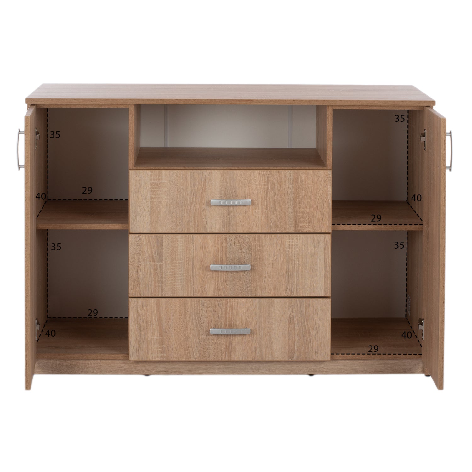 ΣΕΤ ΚΡΕΒΑΤΟΚΑΜΑΡΑΣ 6ΤΜΧ ADLER HM11759 ΜΕΛΑΜΙΝΗ SONAMA OAK-ΓΙΑ ΣΤΡΩΜΑ 160x200εκ - Pakobazaar