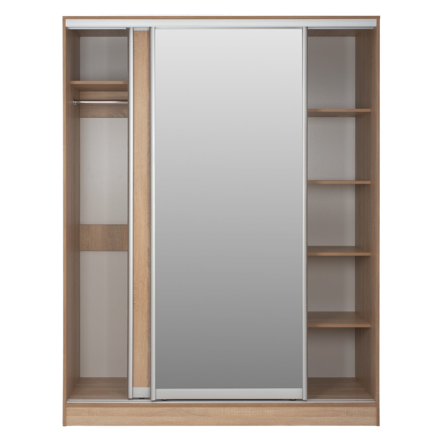 ΣΕΤ ΚΡΕΒΑΤΟΚΑΜΑΡΑΣ 6ΤΜΧ ADLER HM11759 ΜΕΛΑΜΙΝΗ SONAMA OAK-ΓΙΑ ΣΤΡΩΜΑ 160x200εκ - Pakobazaar
