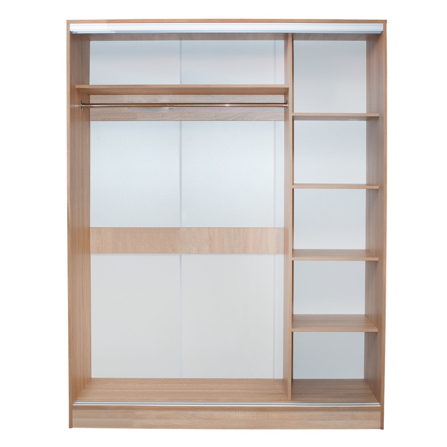 ΣΕΤ ΚΡΕΒΑΤΟΚΑΜΑΡΑΣ 6ΤΜΧ ADLER HM11759 ΜΕΛΑΜΙΝΗ SONAMA OAK-ΓΙΑ ΣΤΡΩΜΑ 160x200εκ - Pakobazaar
