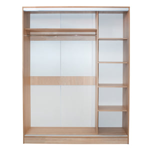 ΣΕΤ ΚΡΕΒΑΤΟΚΑΜΑΡΑΣ 6ΤΜΧ ADLER HM11759 ΜΕΛΑΜΙΝΗ SONAMA OAK-ΓΙΑ ΣΤΡΩΜΑ 160x200εκ - Pakobazaar