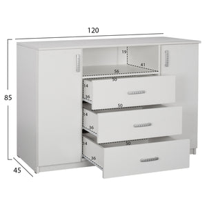 ΣΕΤ ΚΡΕΒΑΤΟΚΑΜΑΡΑΣ 6ΤΜΧ ADLER HM11759.03 ΜΕΛΑΜΙΝΗ ΛΕΥΚΗ-ΓΙΑ ΣΤΡΩΜΑ 160x200εκ - Pakobazaar