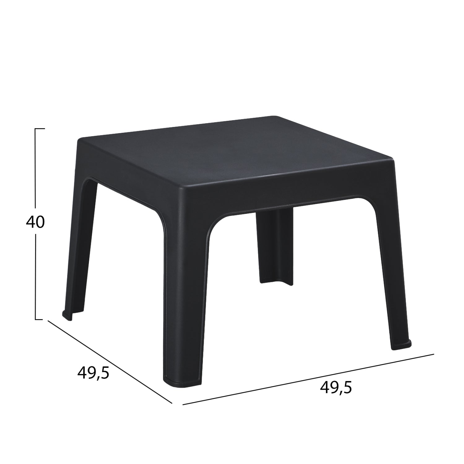 ΣΕΤ LOUNGE 3ΤΜΧ SLEEK HM21274.02 ΜΑΥΡΟ ΠΟΛΥΠΡΟΠΥΛΕΝΙΟ - Pakobazaar