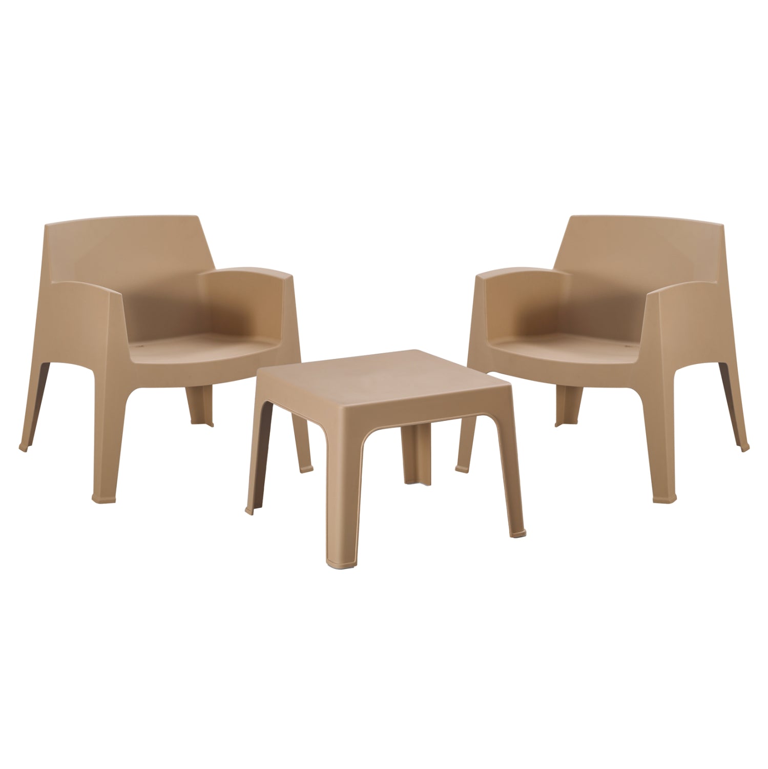 ΣΕΤ LOUNGE 3ΤΜΧ SLEEK HM21274.03 ΚΑΠΟΥΤΣΙΝΟ ΠΟΛΥΠΡΟΠΥΛΕΝΙΟ - Pakobazaar