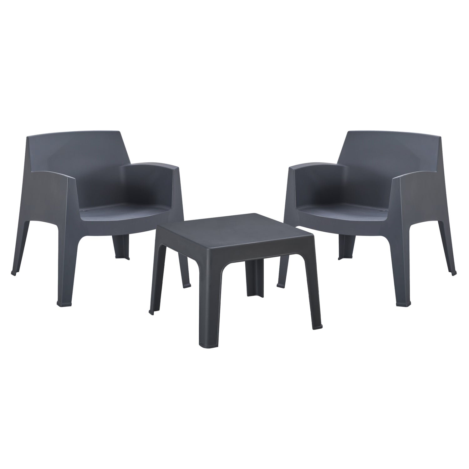 ΣΕΤ LOUNGE 3ΤΜΧ SLEEK HM21274.10 ΓΚΡΙ ΠΟΛΥΠΡΟΠΥΛΕΝΙΟ - Pakobazaar