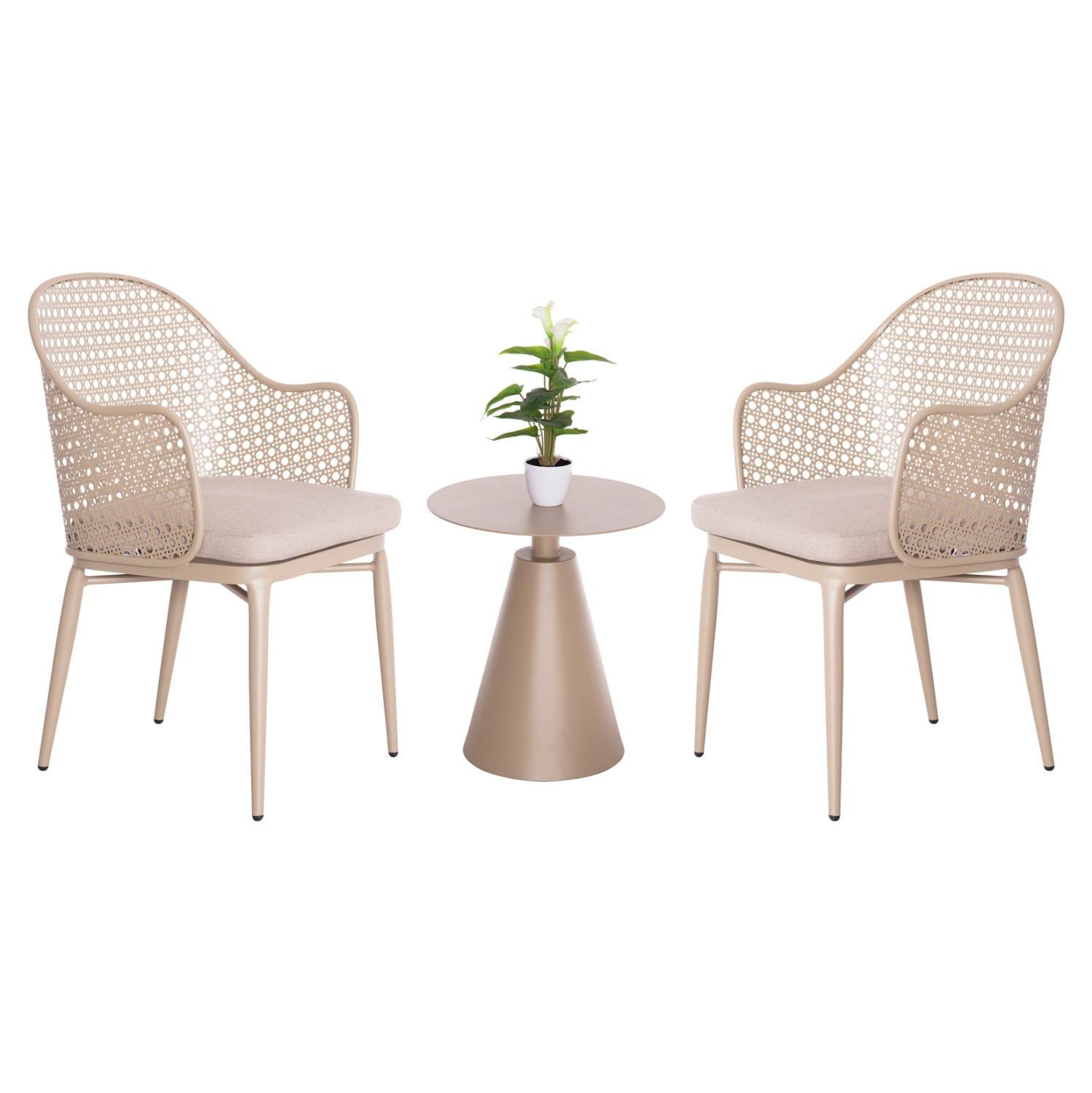 ΣΕΤ LOUNGE 3TMX ΕΞ.ΧΩΡΟΥ OREGO HM21106.03 ΑΛΟΥΜΙΝΙΟ ΣΕ ΚΑΠΟΥΤΣΙΝΟ - Pakobazaar